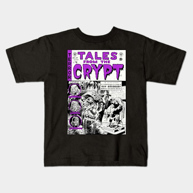 TALES FROM THE CRYPT Kids T-Shirt by THE HORROR SHOP